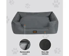 Pawz Waterproof Pet Dog Calming Bed Chew Proof Orthopaedic Sofa Removable Medium