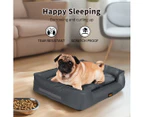 Pawz Waterproof Pet Dog Calming Bed Chew Proof Orthopaedic Sofa Removable Medium