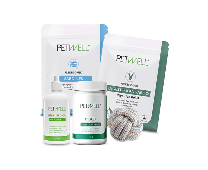 PetWell DIGEST Gut Health Gift Set