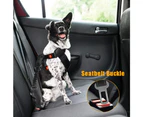 3-in-1Dog Seat Belt Adjustable Pet Dog Cat Car Safety Belt