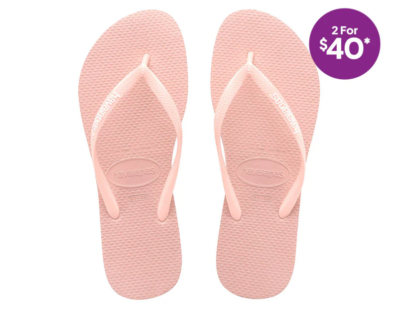 Havaianas Women's Slim Thongs - Ballet Rose