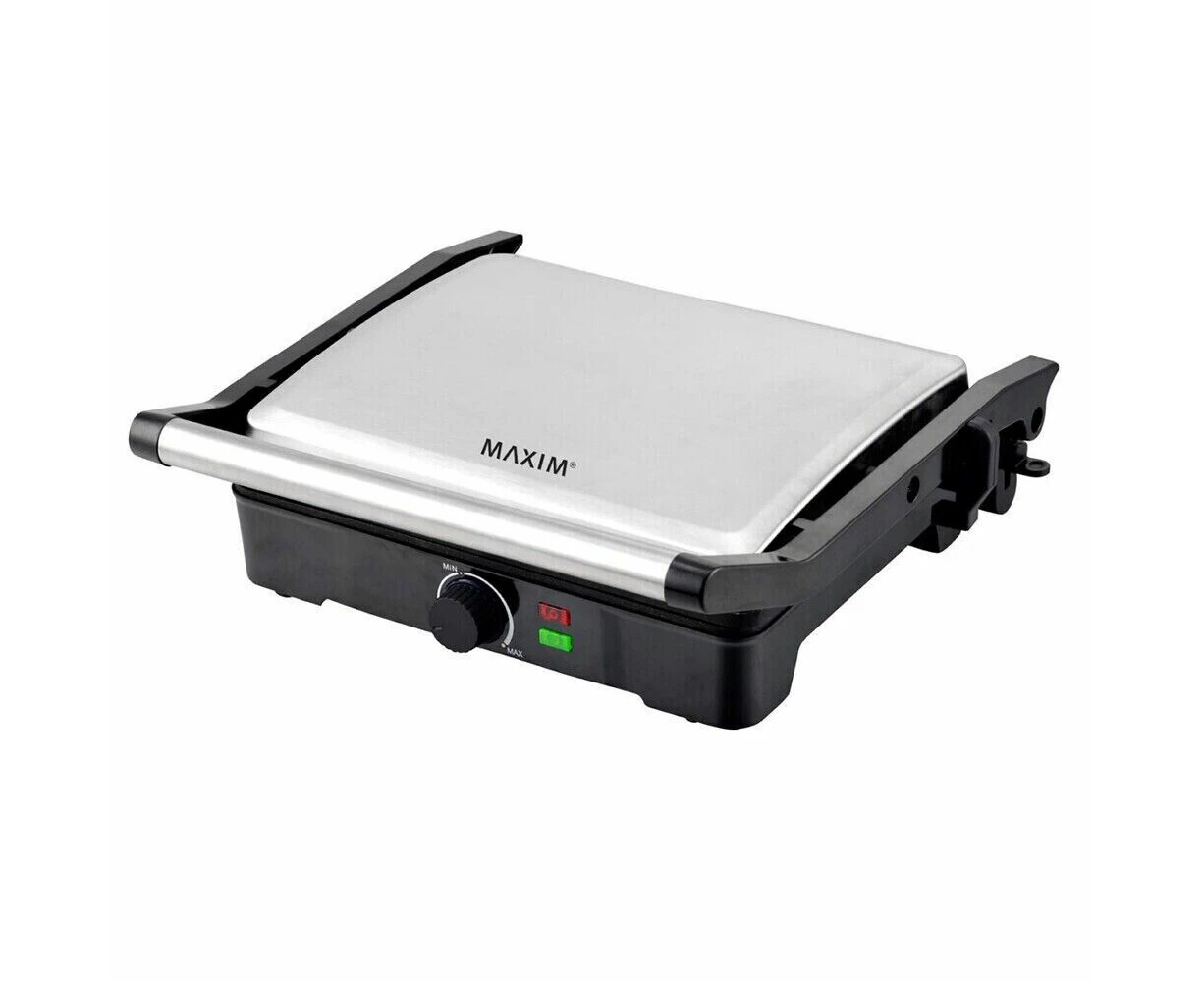 Maxim 4 Slice Stainless Steel Electric Heat Grill/Toaster/Toast Sandwich Maker