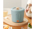 1L Mini Electric Hot Pot Mini Steamer with Steaming Rack for Dumpling Soup Porridge Oatmeal