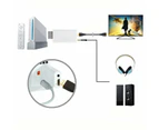 Wii HDMI Adapter 1080p Wii to HDMI Converter 3.5mm Adapter Audio HD Video Output