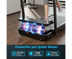 Costway 2-in-1 140 kg Capacity Under Desk Walking Pad Remote/APP Control Treadmill w/LED Display