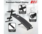 Costway 5-Position Adjustable Ab Bench Sit up Multifunctional Exercise Bench Home Gym Workout Incline Bench Black