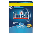 2 x 90pk Finish Classic Everyday Clean Dishwasher Tabs Lemon Sparkle