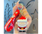 Christmas Keychain Purse Bag Charm Pendant Keychain Christmas Accessories