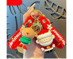 Christmas Keychain Purse Bag Backpack Charm Pendant Keychain Christmas Accessories Gift for Girl