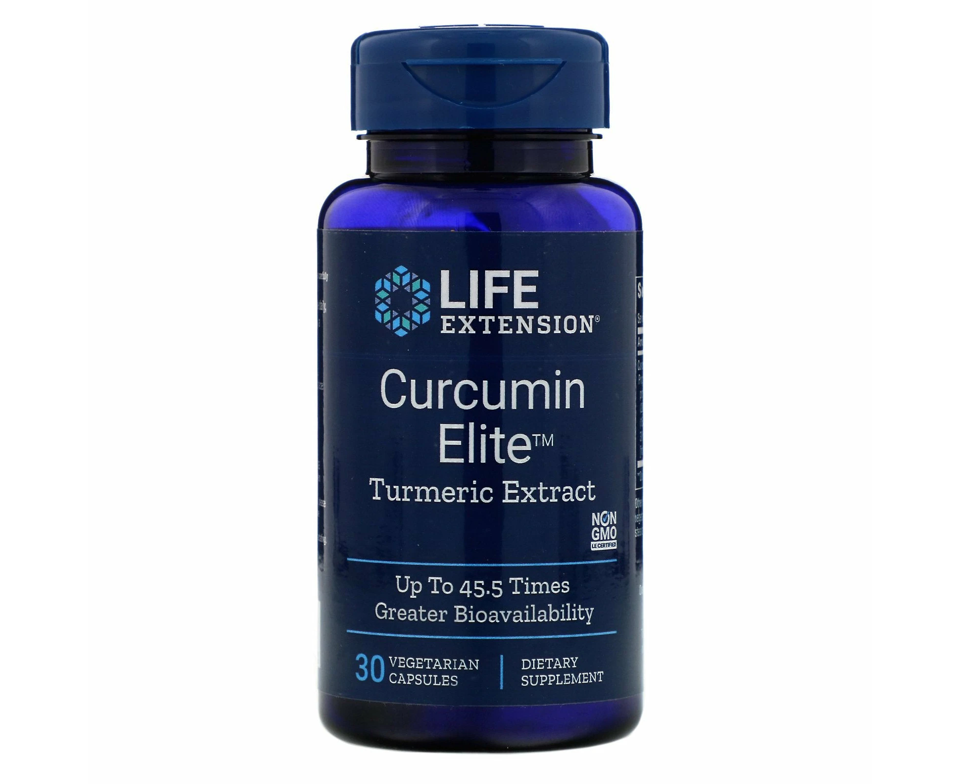 Life Extension, Curcumin Elite, Turmeric Extract, 30 Vegetarian Capsules