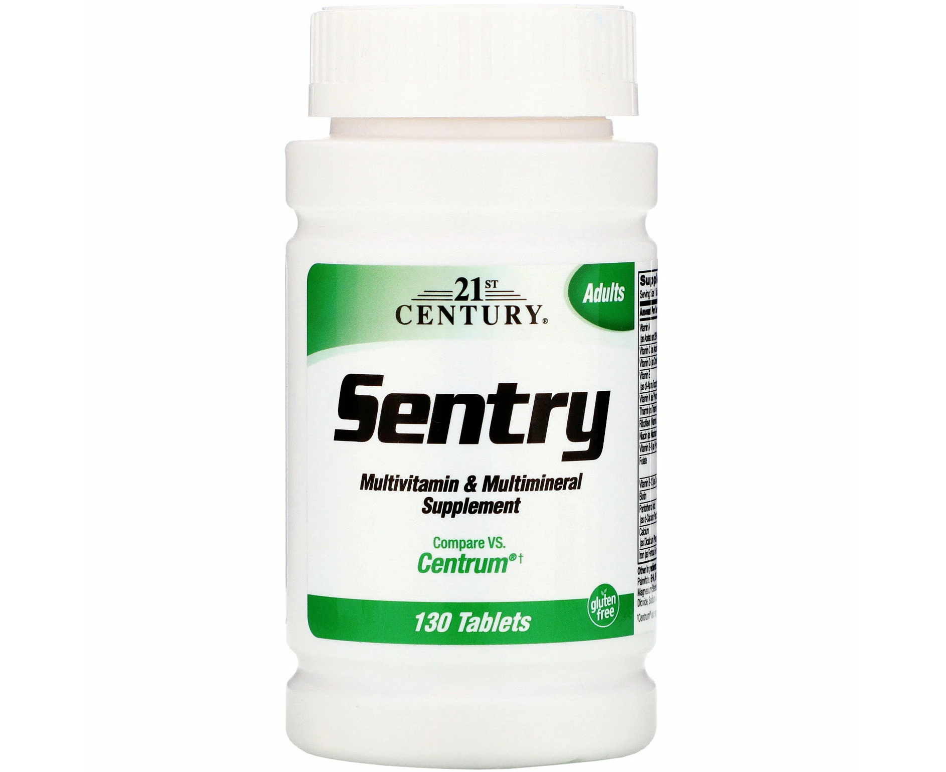 21st Century, Sentry, Multivitamin & Multimineral Supplement, 130 Tablets