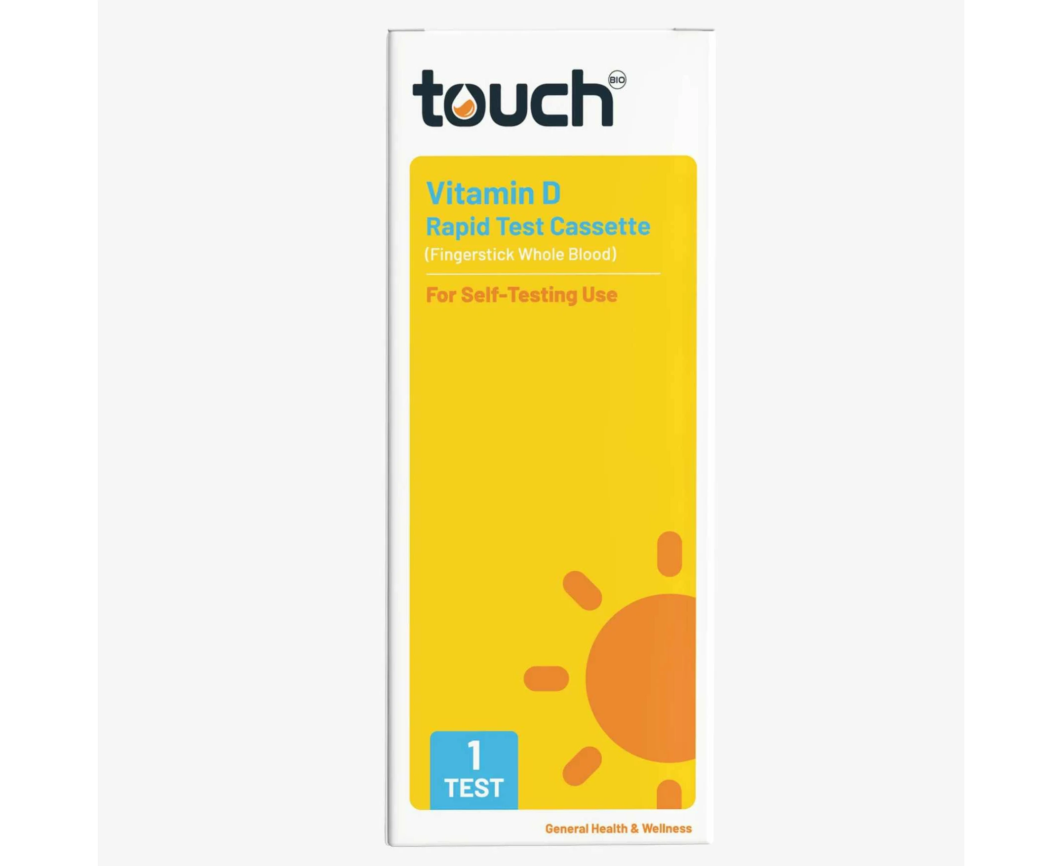 TouchBio Vitamin D Rapid Test - For Self Testing 1 Test