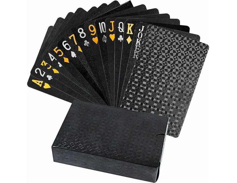 Poker Waterproof Pvc Plastic Playing Cards Set Classic Magic Player Tricks Tool