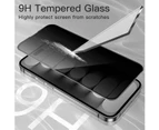 2 PCS For Apple iPhone 16 Pro Anti Spy Privacy Tempered Glass Screen Protector