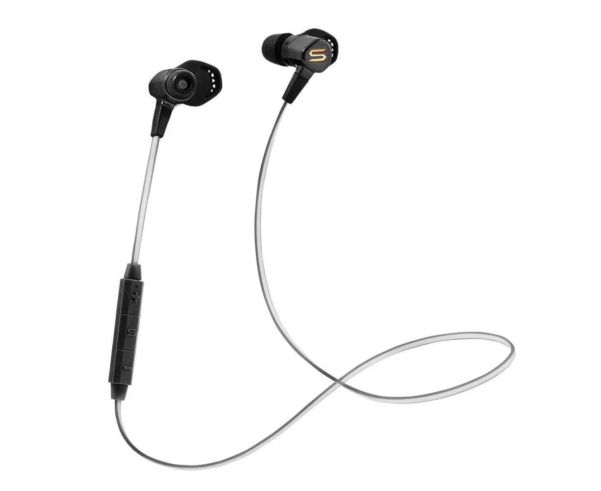 Soul Run Free Pro HD Sports Earphones with Bluetooth - Black