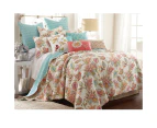 Patchwork Bed Quilt Sophia Coverlet King Size 265x245cm