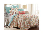 Patchwork Bed Quilt Sophia Coverlet Large Throw 130x180cm