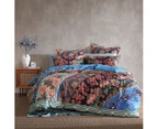 Logan and Mason 250TC Decorah Multi Cotton Sateen Quilt Cover Set