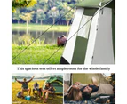 Camping Tent 6 Person Tents Family Hiking Dome Outdoor Portable Instant Shade 405x310x200 cm