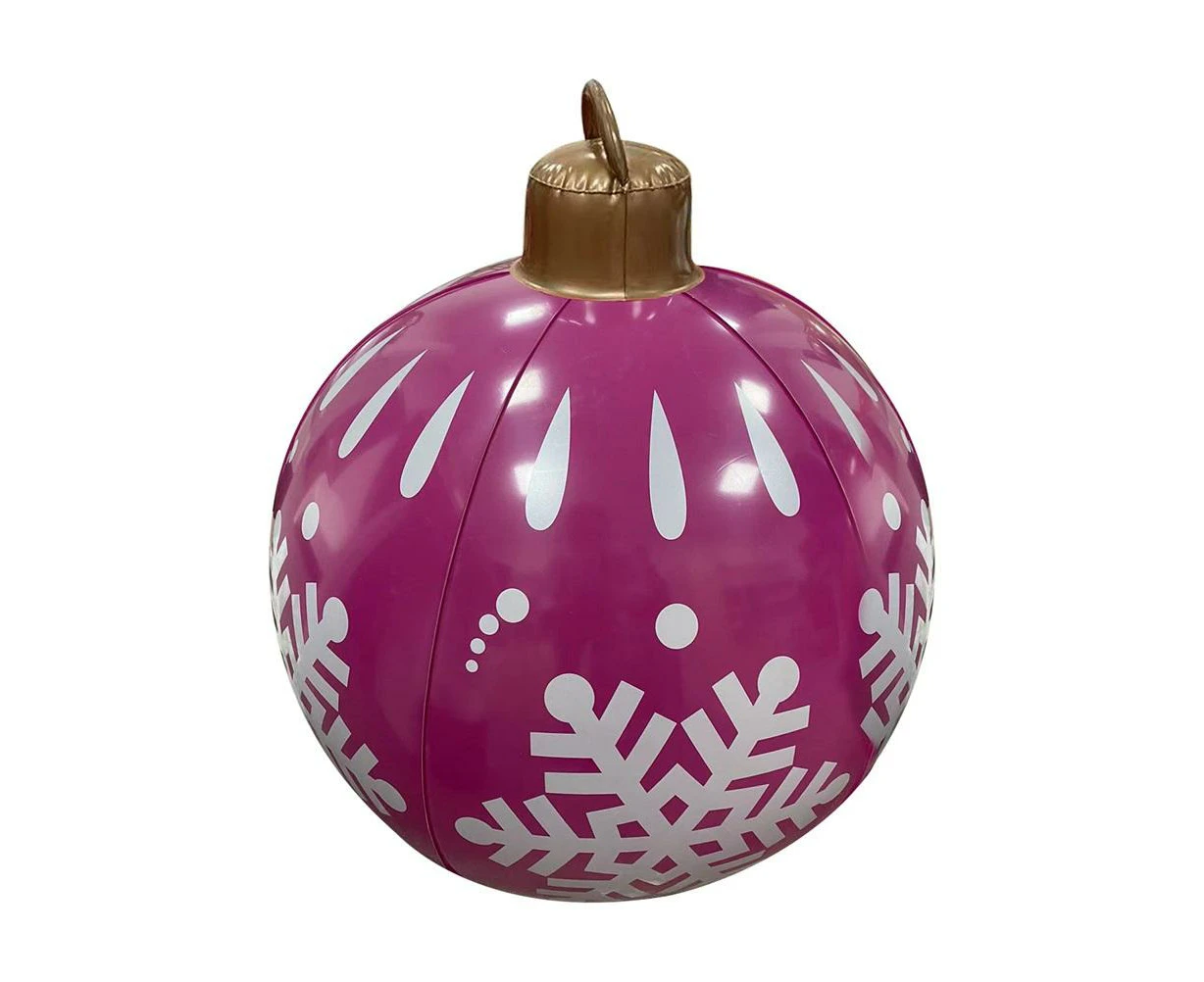 Christmas Inflatable Ball Christmas Bauble Made of PVC Inflatable Ball Personalised Decoration 60 cm Christmas Party Baubles