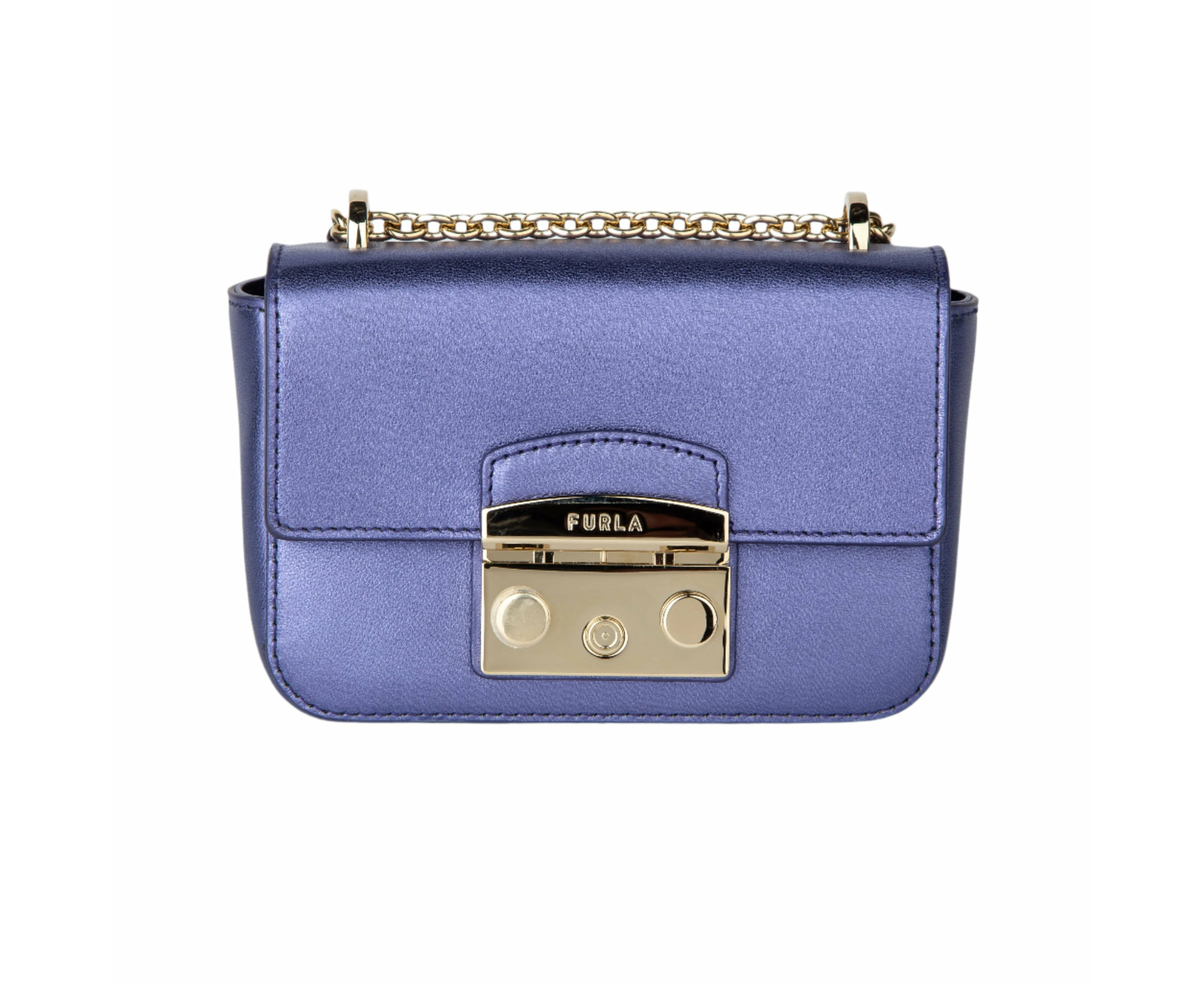 Furla Metropolis Mini Crossbody - Blue