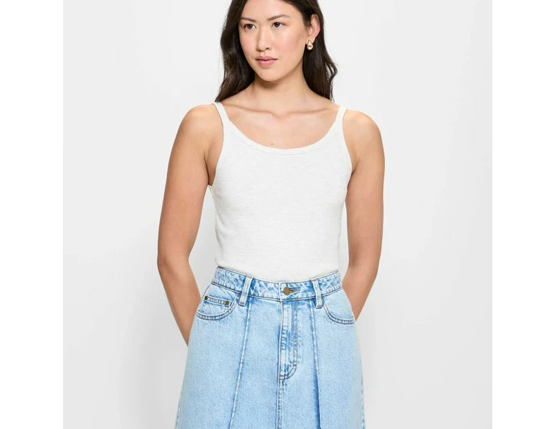 Target Australian Cotton Blend Rib Cami