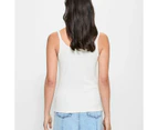 Target Australian Cotton Blend Rib Cami