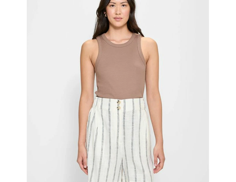 Target Linen Blend Shorts