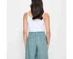 Target Linen Blend Shorts