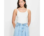 Target Australian Cotton Blend Rib Cami