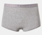 Tommy Hilfiger Women's Cotton Boyshorts 3-Pack - Grey/Black/White