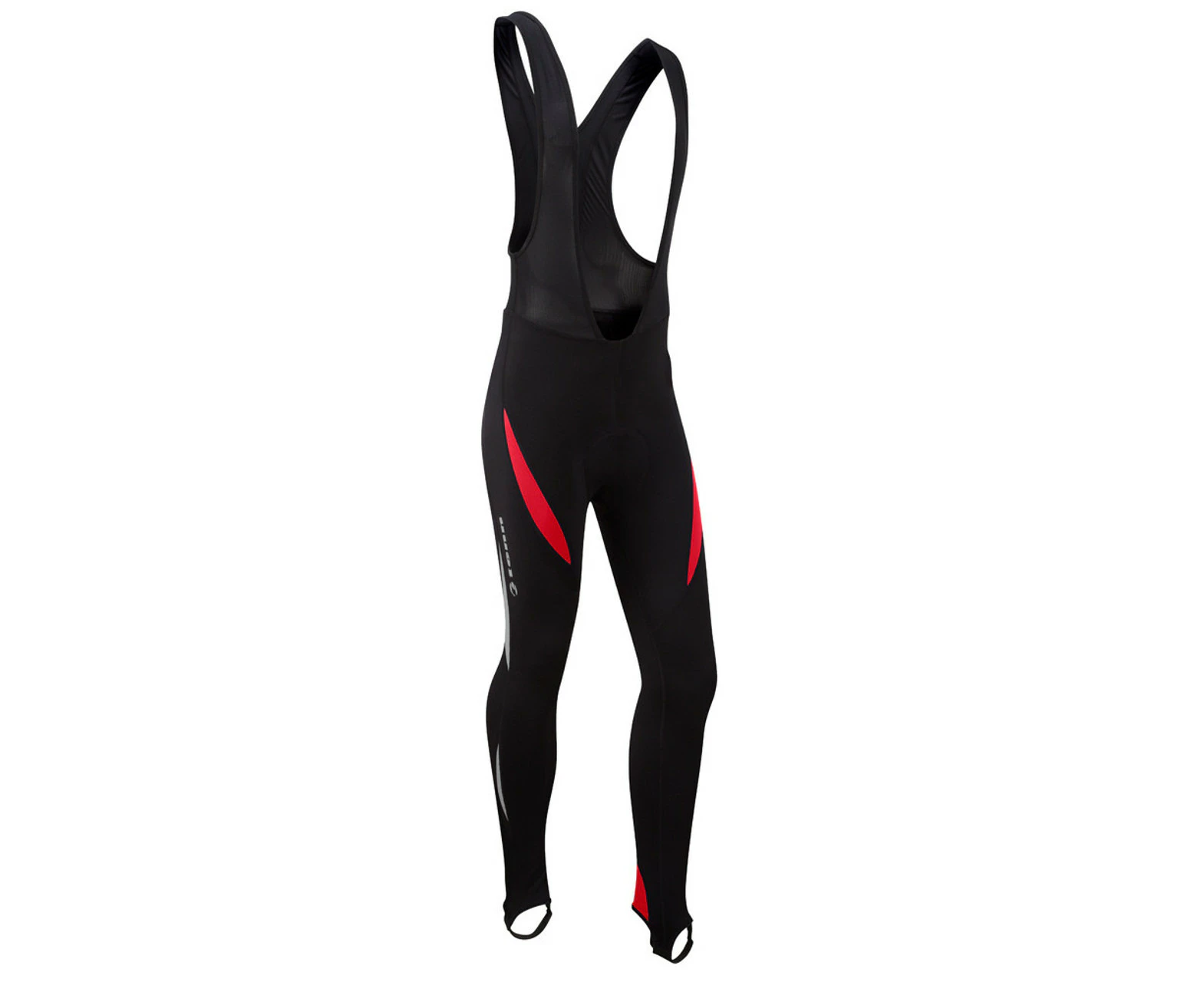 TENN Lazer Thermal Bib Leggings - Red