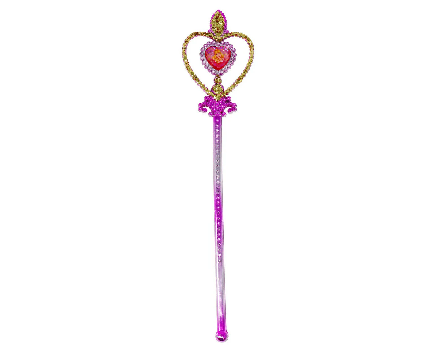 Disney Princess Aurora Heart Gemstone & Glitter Wand