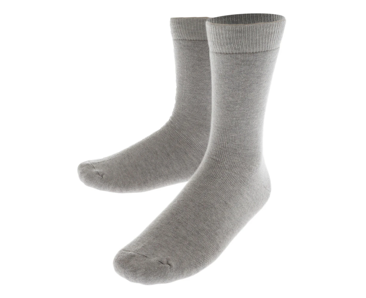 Black Shag Merino Full Hiking Socks Grey US10-US14