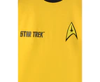 Star Trek Mens Short Sleeved T-Shirt (Yellow)