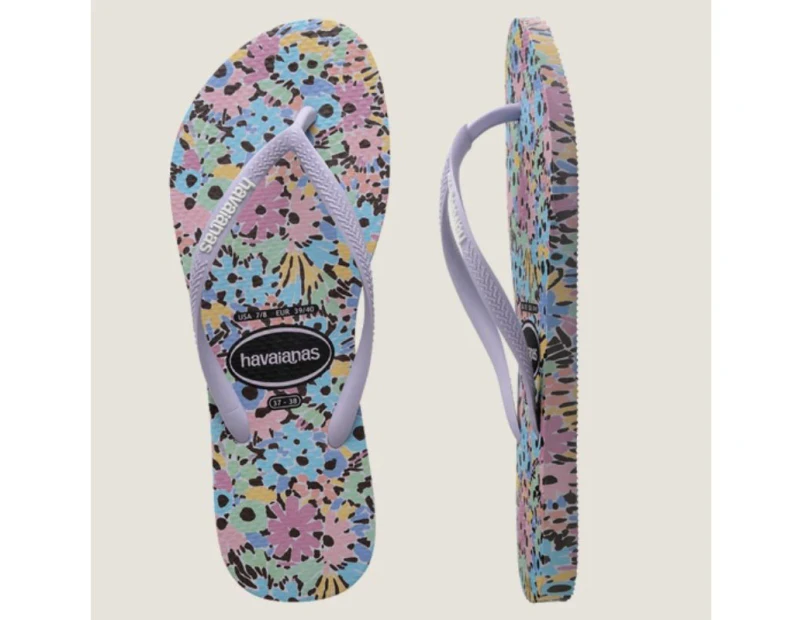 Havaianas Slim Print Floral Ditsy Thong