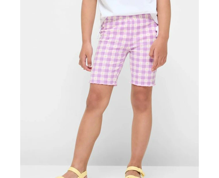 Target Lettuce Hem Rib Bike Shorts