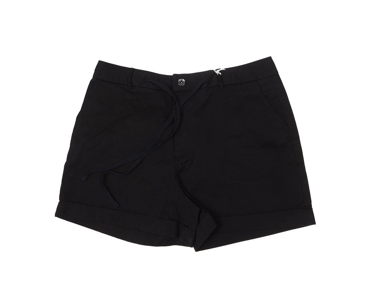 JAG Women's Cuffed Shorts With Drawstring | Black