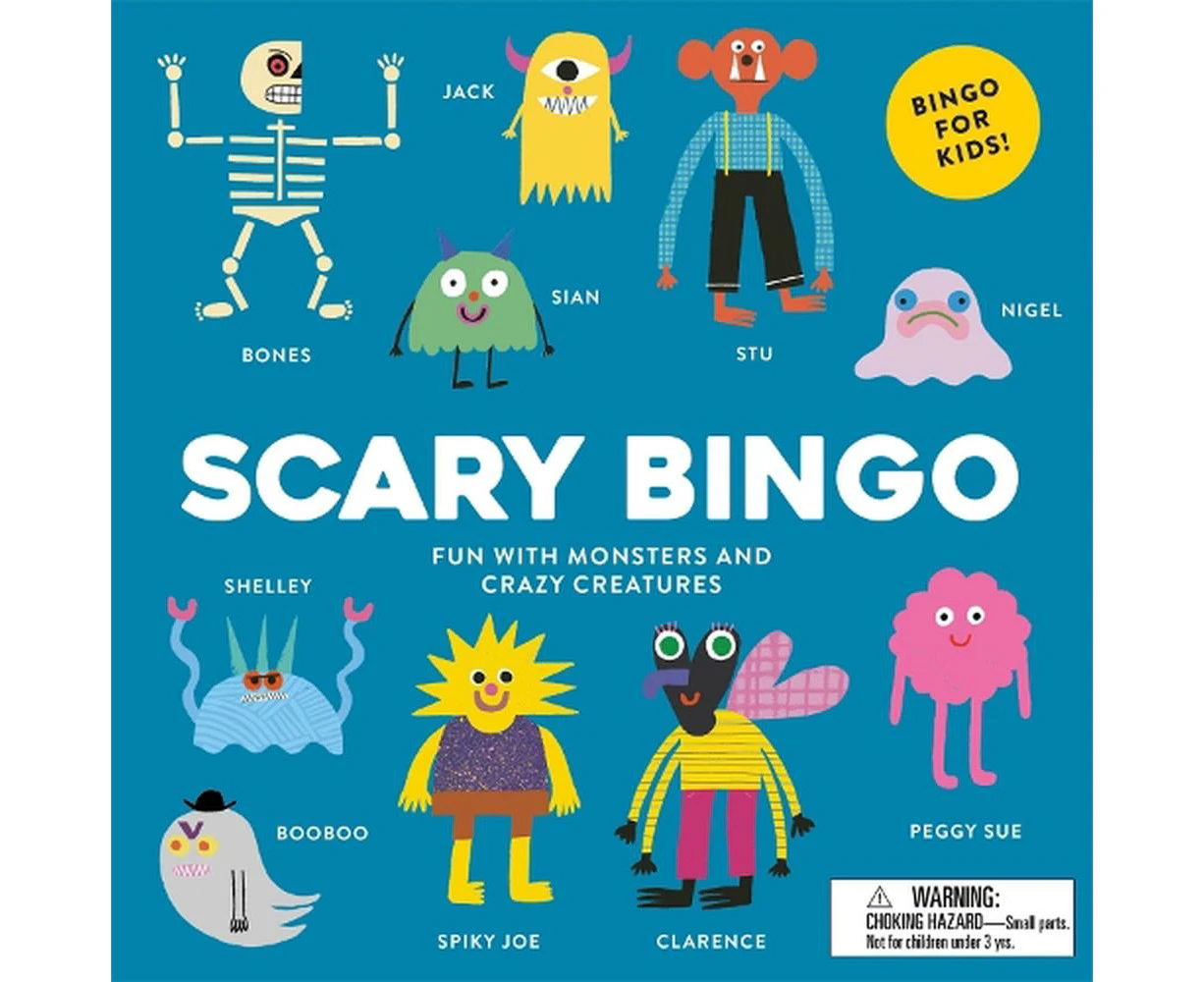 Scary Bingo: Fun with Monsters and Crazy Creatures