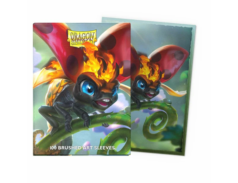 Dragon Shield Spirit Animal Dragons The Burnbug Brushed Art Sleeves 100 Pack