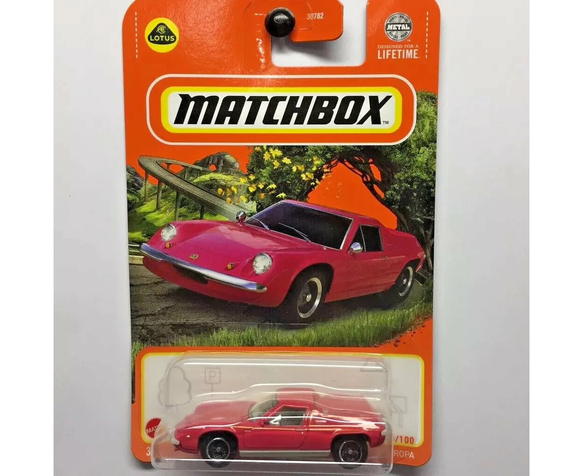 Matchbox Car Collection 2024 Mix 7G Long Card - 1972 Lotus Europa Red