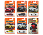 Matchbox Car Collection 2024 Mix 8H Long Card - Tesla Roadster Black HVL79