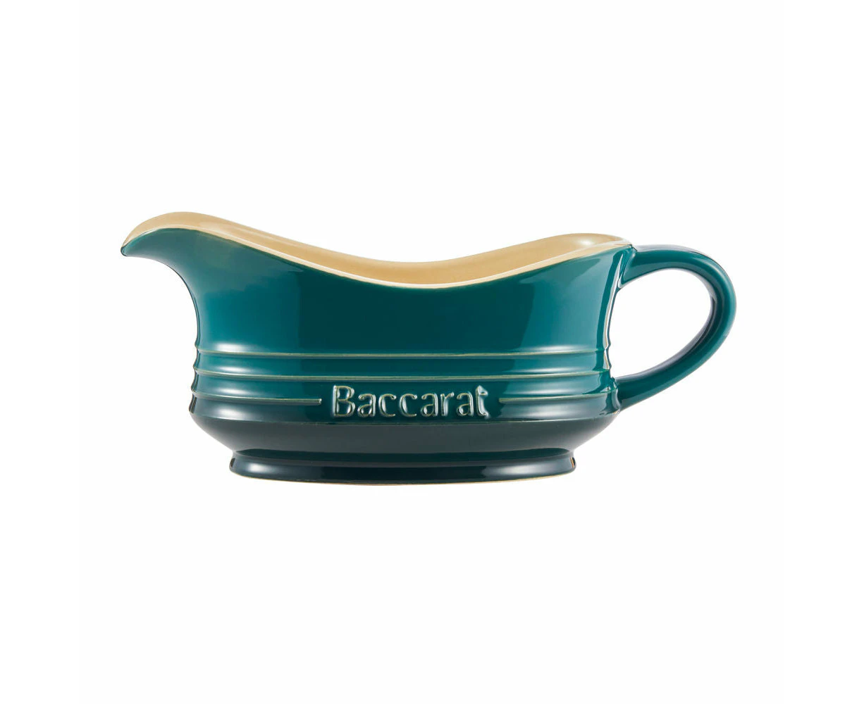 Baccarat Le Connoisseur Stoneware Gravy Boat 500ml Teal