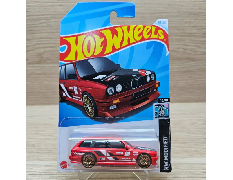 Hot Wheels Worldwide Basic Car 2024 Wave 13N Case - BMW M3 Wagon E30 Red