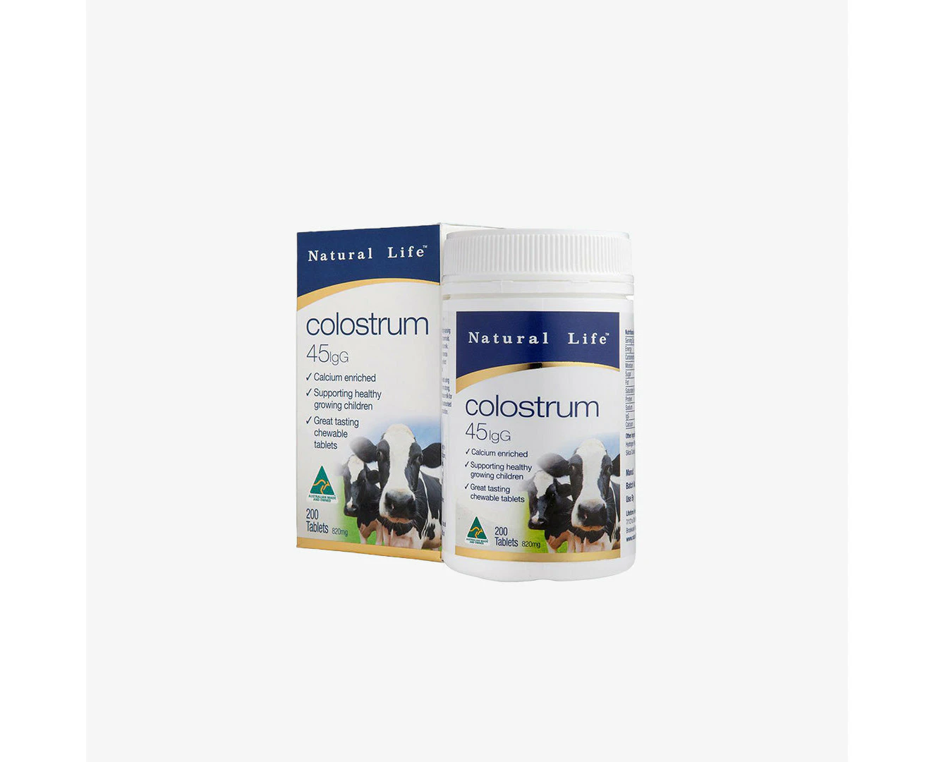 Natural Life Colostrum Chewable Tablets