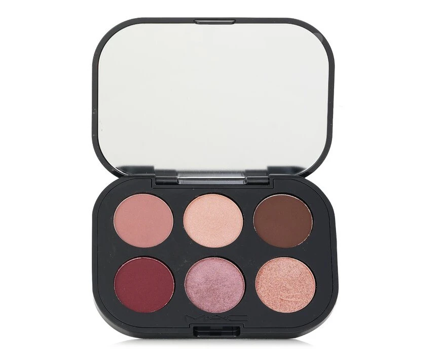 MAC Connect In Colour Eye Shadow Palette (6x Eyeshadow)  # Embedded In Burgundy 6.25g/0.22oz