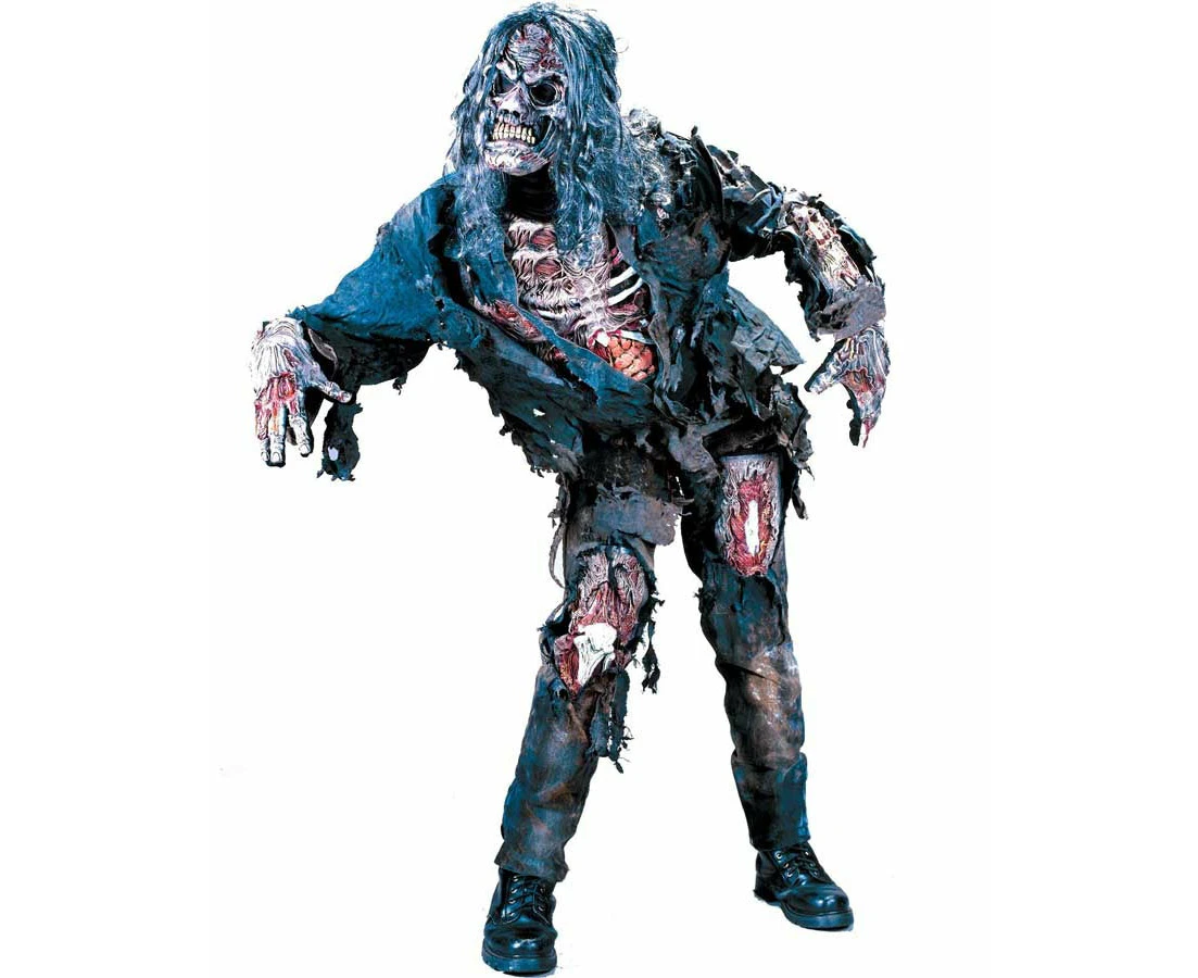 Zombie 3D Adult Costume