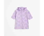 Target Hooded Zip Thru Kids Towel Robe