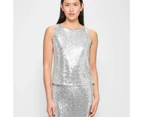 Sleeveless Sequin Cami - Preview