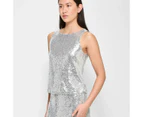 Sleeveless Sequin Cami - Preview